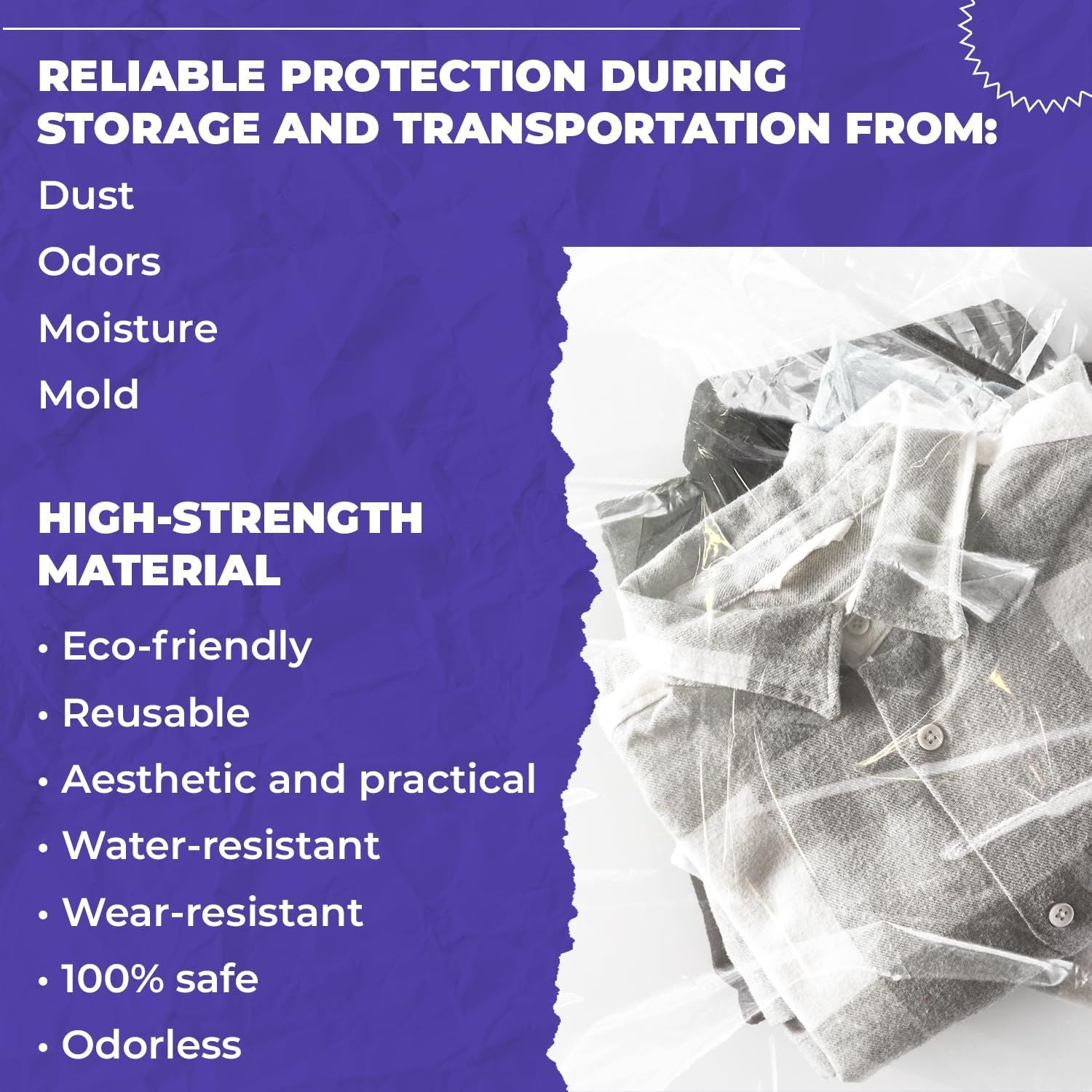 Clear Drawstring Bag, 18 x 24 Inches. Pack of 50 Clear Plastic Drawstring Bags. 2 Mil Drawstring Clear Plastic Bags. Waterproof Clear Plastic Bags Drawstring for Cosmetics, Toiletries