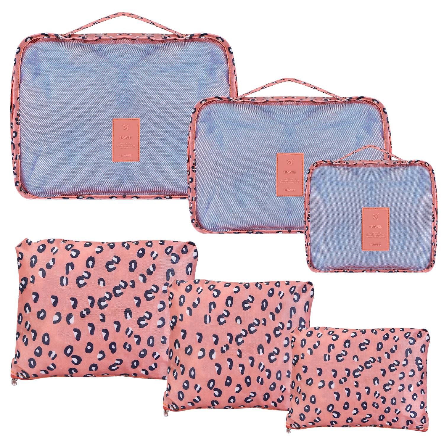 9Pcs/Set Clothes Storage Bags Water-Resistant Travel Luggage Organizer Clothing Packing Cubes for Blouse Hosiery Stocking Underwear