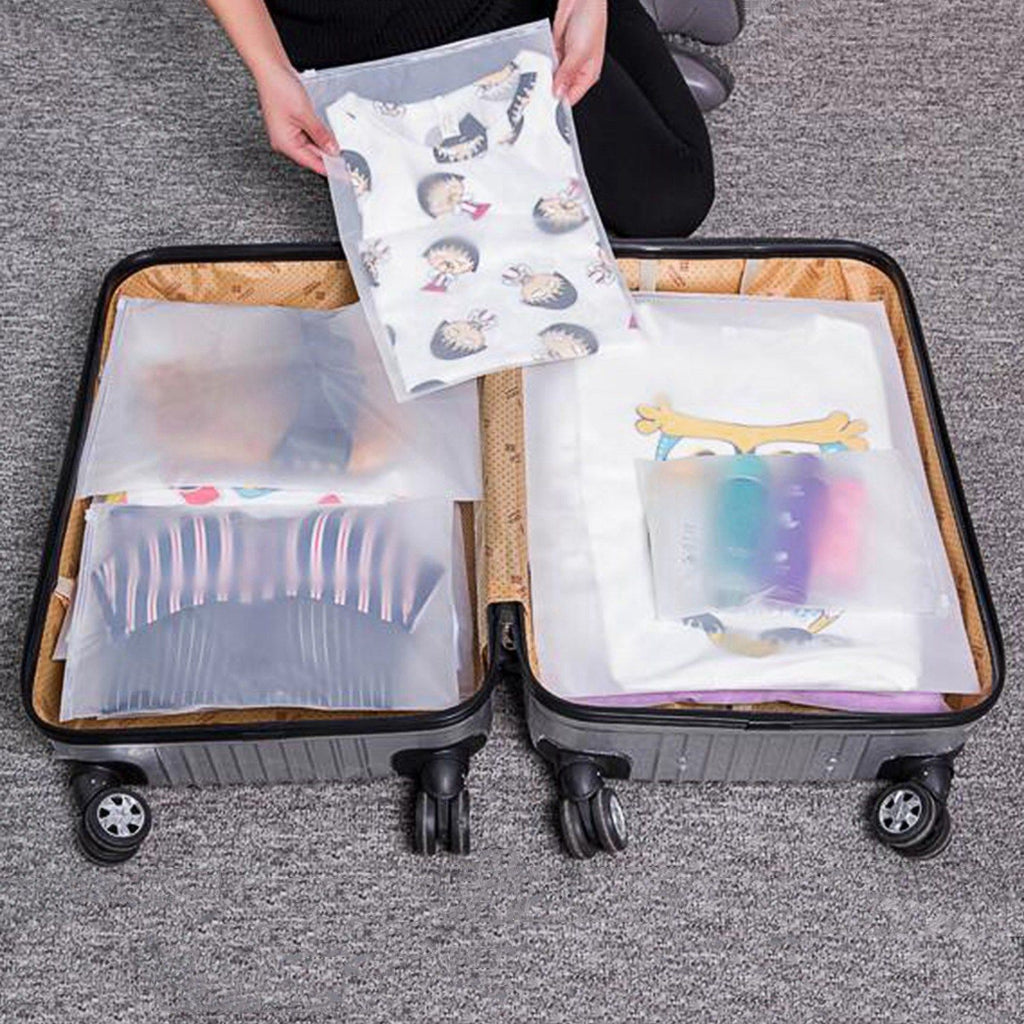 9Pcs/Set Clothes Storage Bags Water-Resistant Travel Luggage Organizer Clothing Packing Cubes for Blouse Hosiery Stocking Underwear
