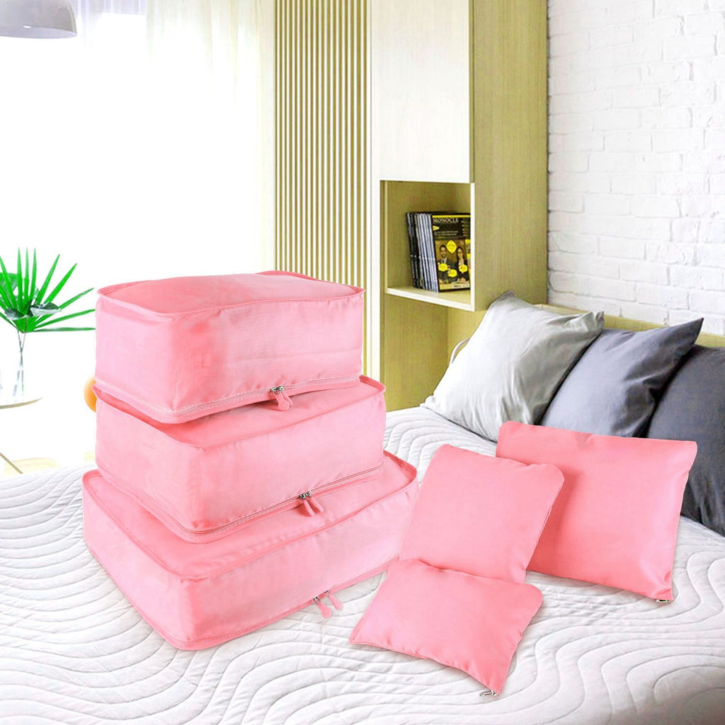 9Pcs/Set Clothes Storage Bags Water-Resistant Travel Luggage Organizer Clothing Packing Cubes for Blouse Hosiery Stocking Underwear