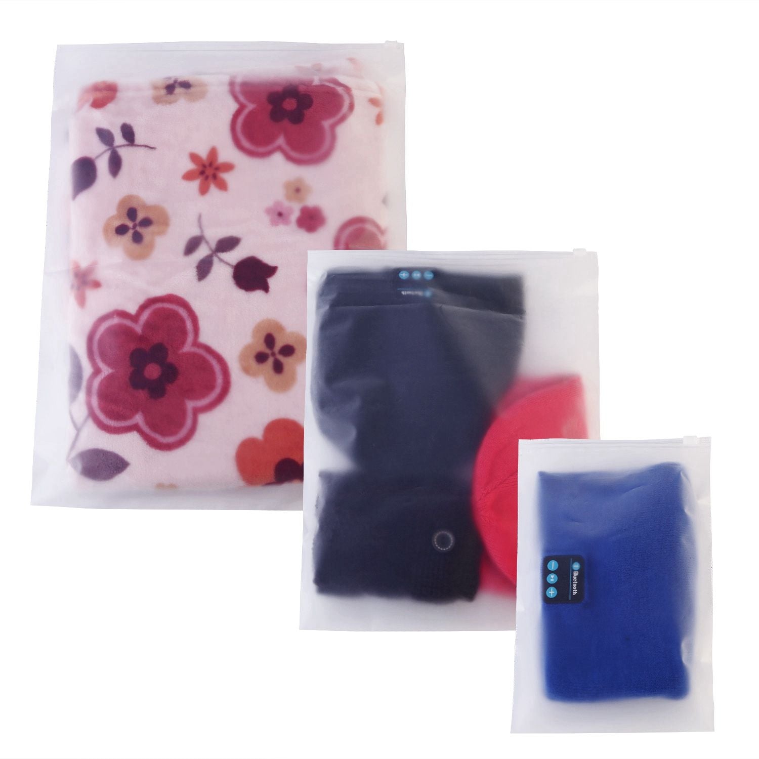 9Pcs/Set Clothes Storage Bags Water-Resistant Travel Luggage Organizer Clothing Packing Cubes for Blouse Hosiery Stocking Underwear
